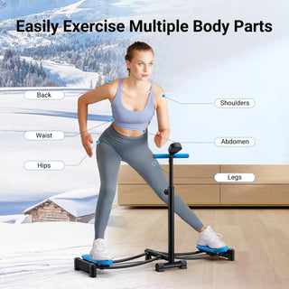 Simulated Ski Trainer Exercise Machine