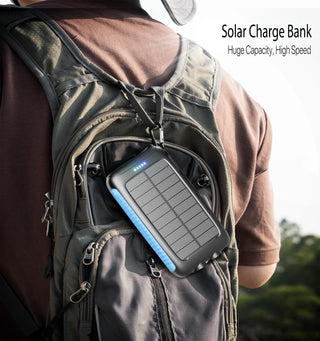 Portable Charger Solar Power Bank