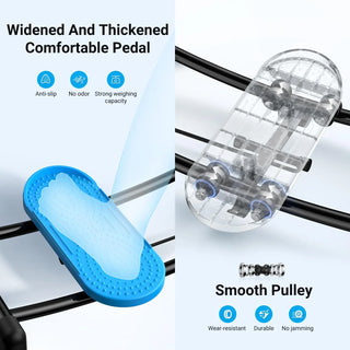 Simulated Ski Trainer Exercise Machine