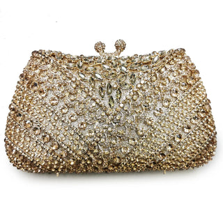 Luxury Diamond Cocktail Party Clutch Purse