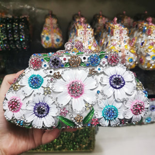 Evening Party Rhinestones Clutch Purse
