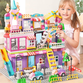 Big Girls Castle Building Blocks