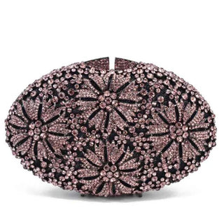 Luxury Crystal Wedding Bridal Clutch Purse