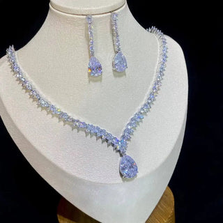 Classic Cubic Zirconia Jewelry Set