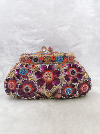 Evening Party Rhinestones Clutch Purse