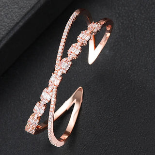 Luxury Wedding Bracelet Zircon Jewelry