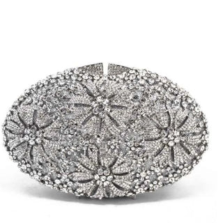 Luxury Crystal Wedding Bridal Clutch Purse
