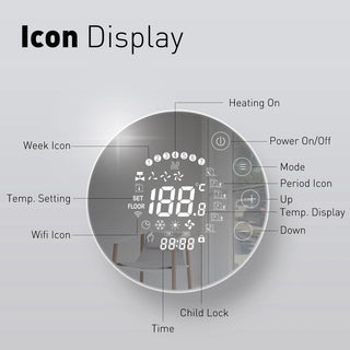 Gas Boiler Heating Smart Thermostat