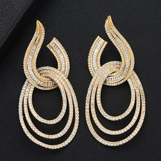 Luxury Water Drop Dangle Earrings