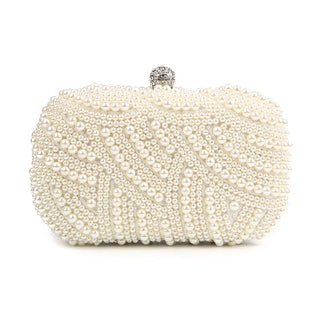 Luxury Pearl Clutch Evening Party Bag