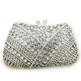 Luxury Diamond Cocktail Party Clutch Purse