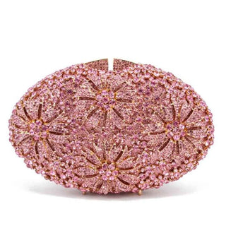 Luxury Crystal Wedding Bridal Clutch Purse