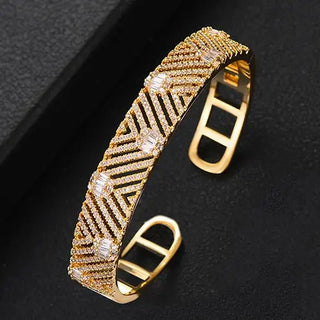 Luxury Wedding Bracelet Zircon Jewelry