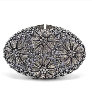 Luxury Crystal Wedding Bridal Clutch Purse