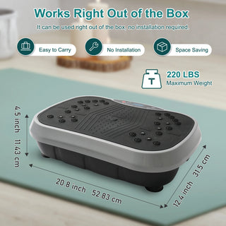 Exercise Vibration Plate Fitness Equipment