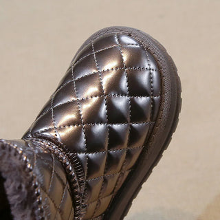 Girls Plush Anti-slip Snow Boots