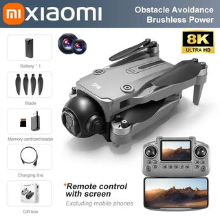 D18 Drone Screen Control Brushless 150 °Electrically Adjustable Obstacle Avoidance Aerial Photography Remote-controlled Aircraft