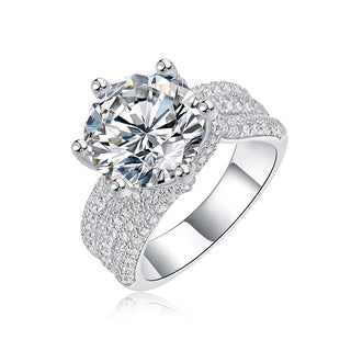 Luxury Brilliant Wedding Engagement Ring