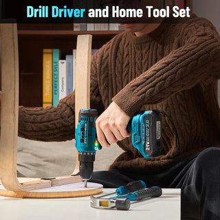 Cordless Adjustable Drill Tool Kit