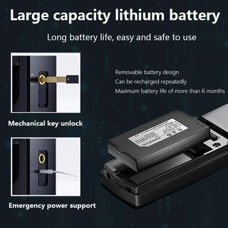 Camera Intercom Automatic Digital Door Lock