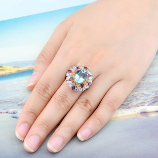 Genuine Original Design Gemstone Ring