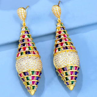 Luxury Sparkling Dance Party Earring