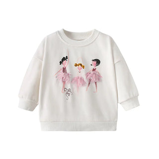 Cute Toddler Girls Sport Sweatshirt