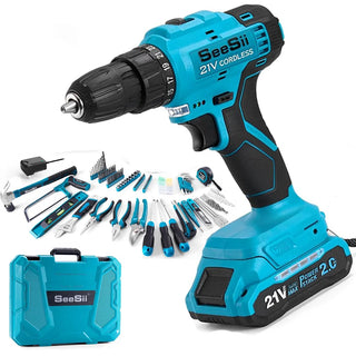 Cordless Adjustable Drill Tool Kit