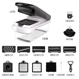 Multifunctional vegetable cutterkitchen vegetable cuttervegetable cutter, slicer, grater, vegetable cutter, silk wiping artifact