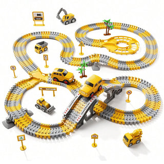 Toddler Race Tracks Construction Toy