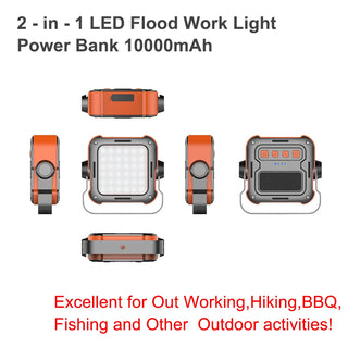 Adjustable Flood Lantern Portable Power Bank