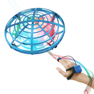 Mini Watch RC UFO Drone With Light Gesture Sensing Quadcopter Anti-collision Flying Ball Helicopter Drones Toys for children