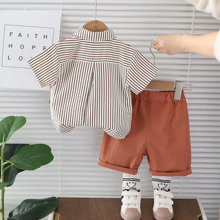 Toddler Boys Cotton 2Pcs Shorts Set