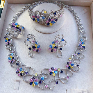 Italian Designer Brazil Gold Jewelry Set