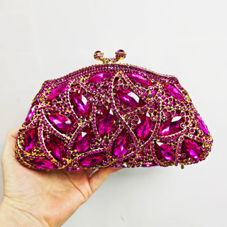 Evening Rhinestone Clutch Party Purse