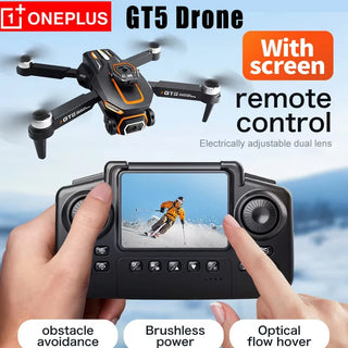 OnePlus Aerial Photography Drone Screen Display Obstacle Avoidance Quadcopter Optical Flow Positioning Remote Control Aircraft