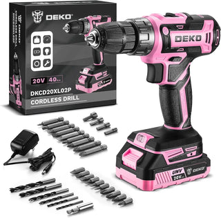 Electric Cordless Power Drill Set