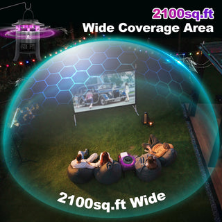 Outdoor Self-Contained Electric Mosquito Zapper