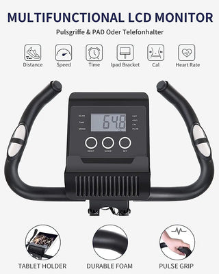 Folding Magnetic Upright Exercise Bike