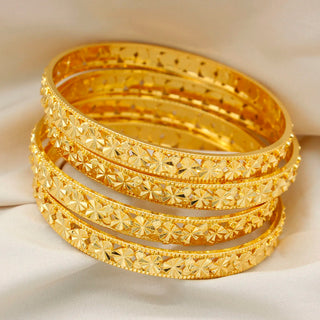 Love Engrave Figures Women's Bangles
