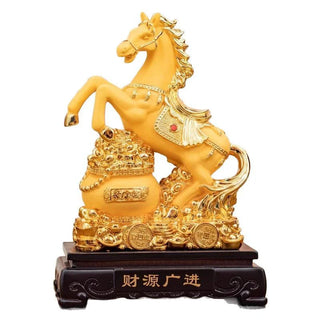 Gold Horse Lovers Wedding Gift