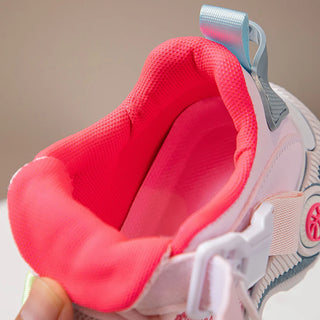 Autumn Sport Shoes For Children PU Leather Teenager Girl's Sneakers Outdoor Running Shoes For Kids Breathable Boy's Footwear