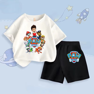 Cartoon Casual Boys Outfits Set