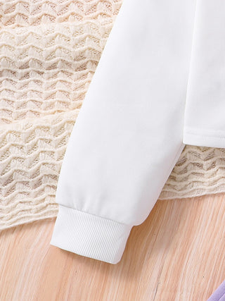 Girls Sports Fashion Printed 2-Pcs Set