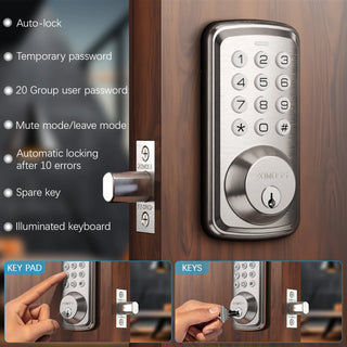Smart Digital Keyless Entry Door Lock