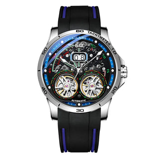 Men's Double Tourbillon Automatic Watch