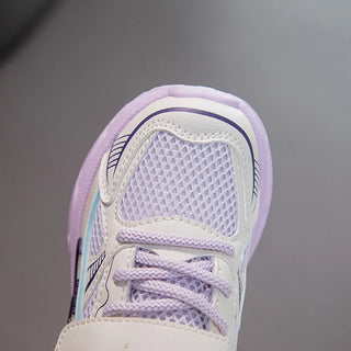 Autumn Children Sport Shoes Mesh Breathable Teenager Kid's Sneakers Boy's Girl's Running Shoes Trend Fashion Sport Shoes