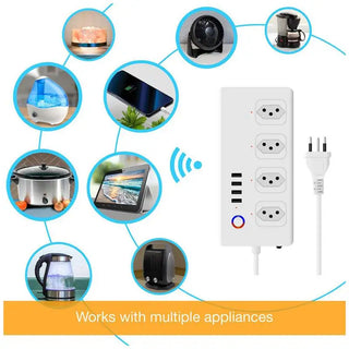 Smart Voice Assistant Power Socket Timer