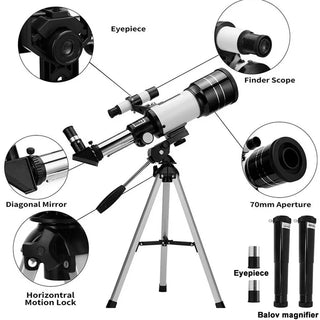 Professional Astronomical Moon Stargazing Telescope