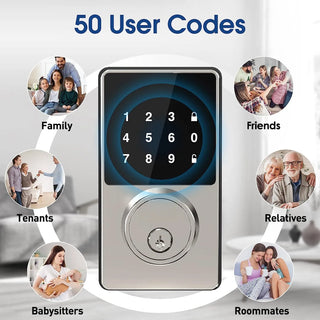Smart Keyless Entry Door Lock